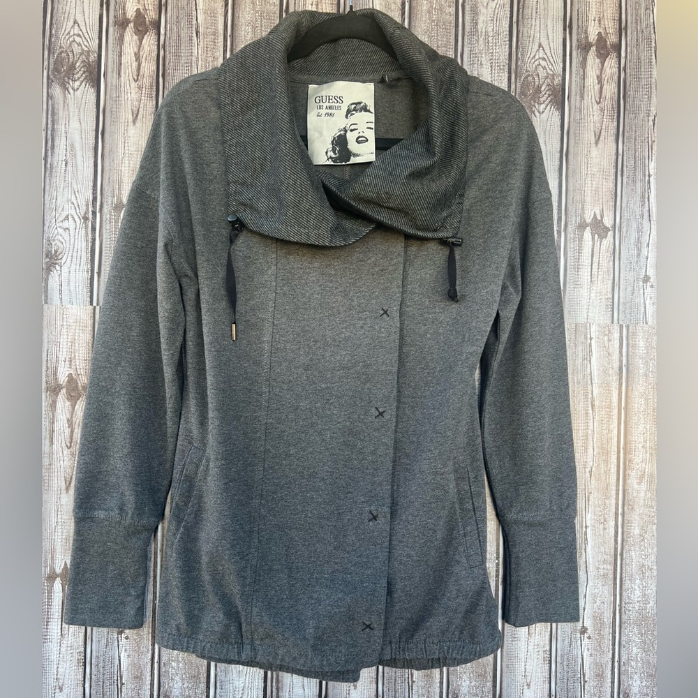 GUESS Women's Charcoal Gray‎ Sweater Size M